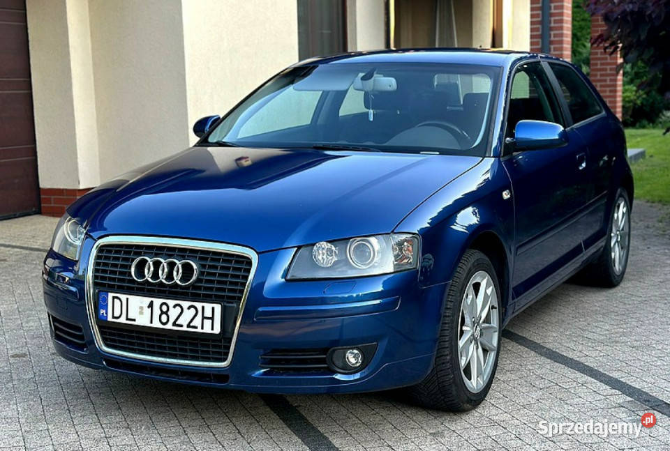 Audi A3 3drzwiowe Audi A3 8P 20TDI 170 Navi Wrocław