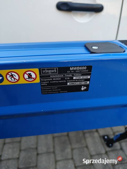 Uniwersalne kobyłki warsztatowe Scheppach MWB600 Ostrów Mazowiecka