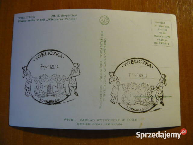 Pocztówka Wieliczka