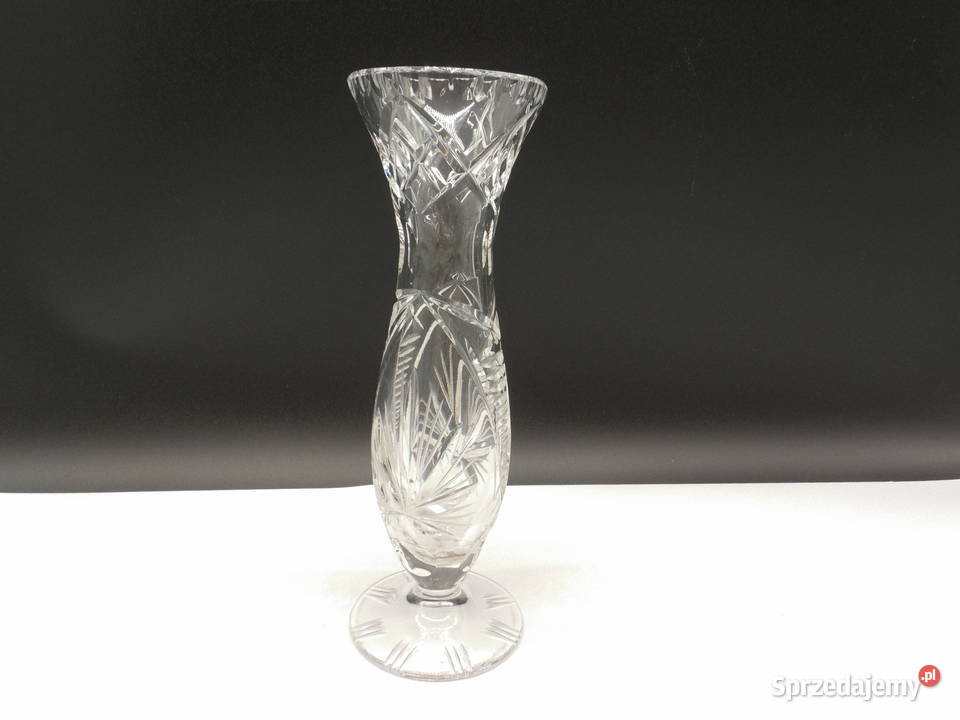 Stary wazon kryształowy flet Szlif Młynek PRL sprzedam