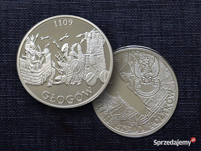 Kolekcja monet Wielkie Bitwy Polaków łódzkie Łódź