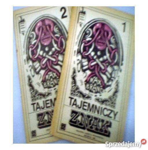 Tajemniczy Znak Brand Komplet FA Proza i poezja zachodniopomorskie Goleniów