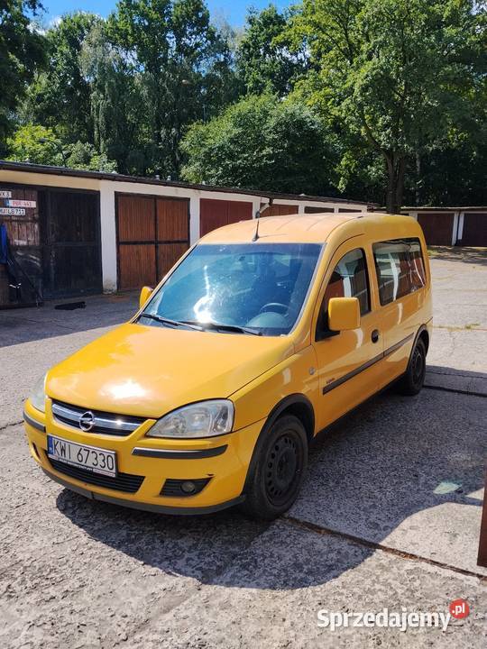 Opel combo 16 2006r Benz gaz cng małopolskie
