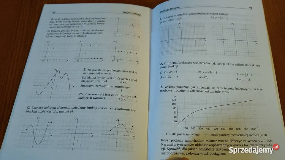 Matematyka 7 zeszyt ćwiczeń klasy siódmej Cz1 Gdańsk