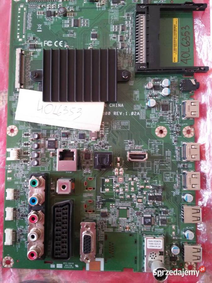 Płyta PCB dp 40L6353D Toshiba 40cale mazowieckie Radom