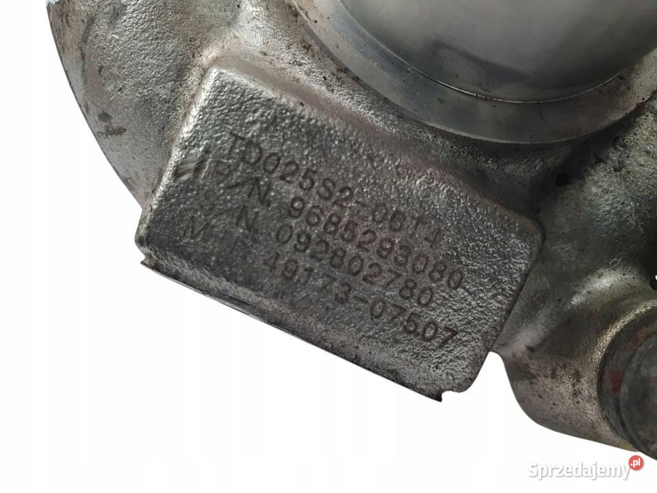 TURBOSPRĘŻARKA Peugeot 308 Partner 16 HDI Turbosprężarki Chełm