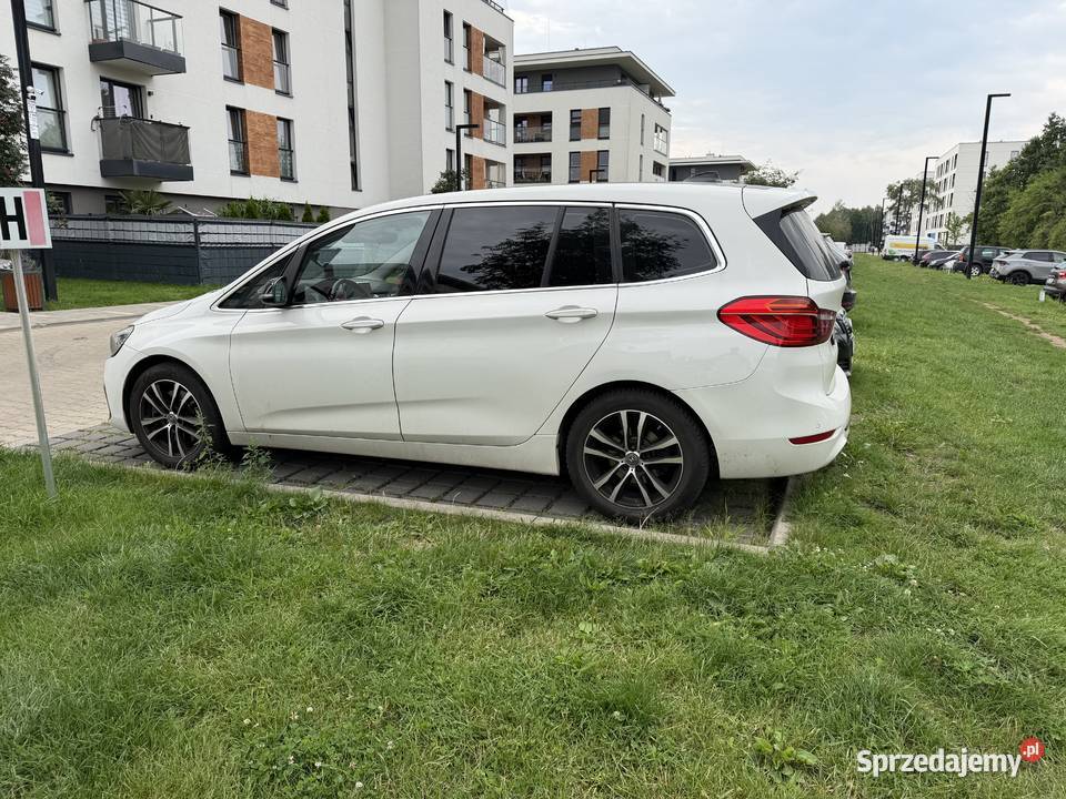 BMW 218d Gran Tourer LCI 2019 HeadUp El Fotele łódzkie Łódź