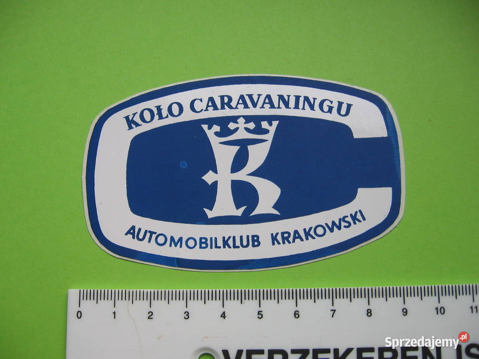 Caravaning automobilklub Kraków naklejka nalepka Gadgety motoryzacyjne Przemyśl