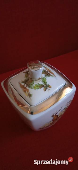 Mała cukiernica porcelanowa Karolina dolnośląskie Świdnica sprzedam
