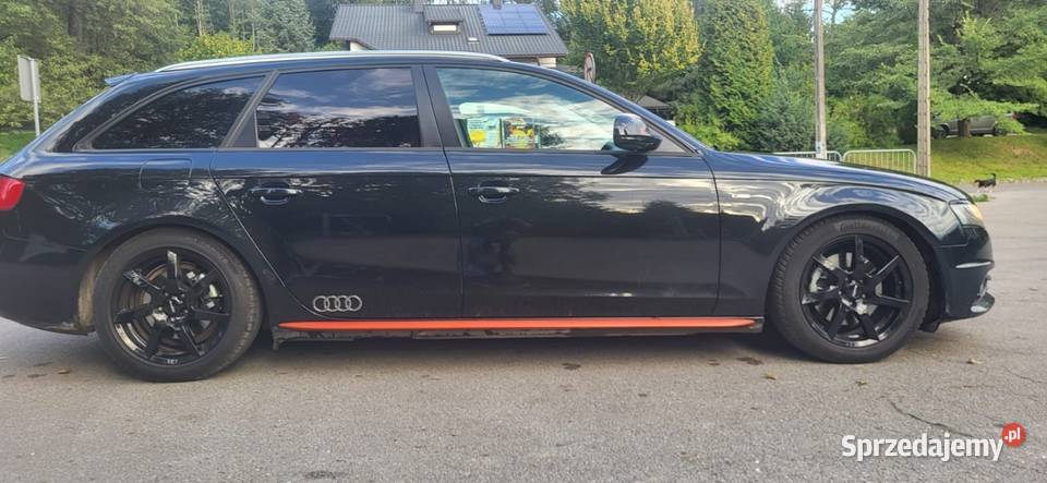 Audi A4 B8 18 benzyna długie opłaty tuningu w DE czujnik deszczu Belsk Duży