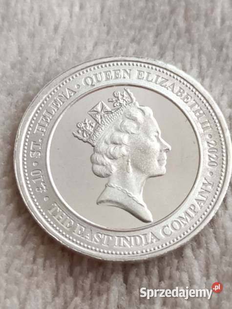 Srebrna moneta Spade Guinea 110 uncji 2020 Marki