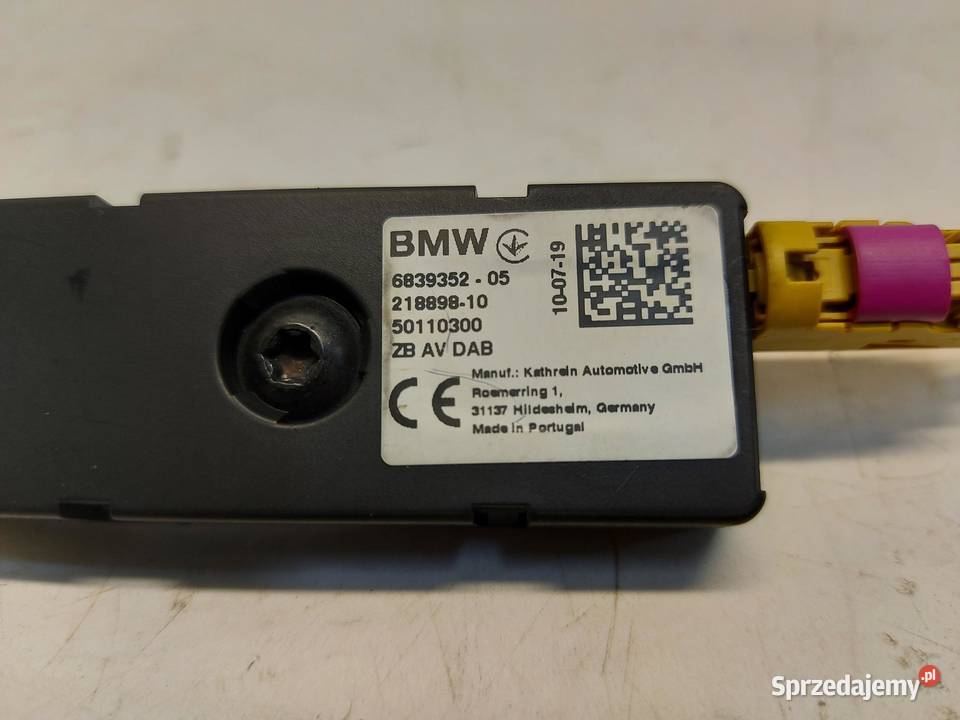 BMW G05 X5 30d 2019r WZMACNIACZ ANTENY 6839352