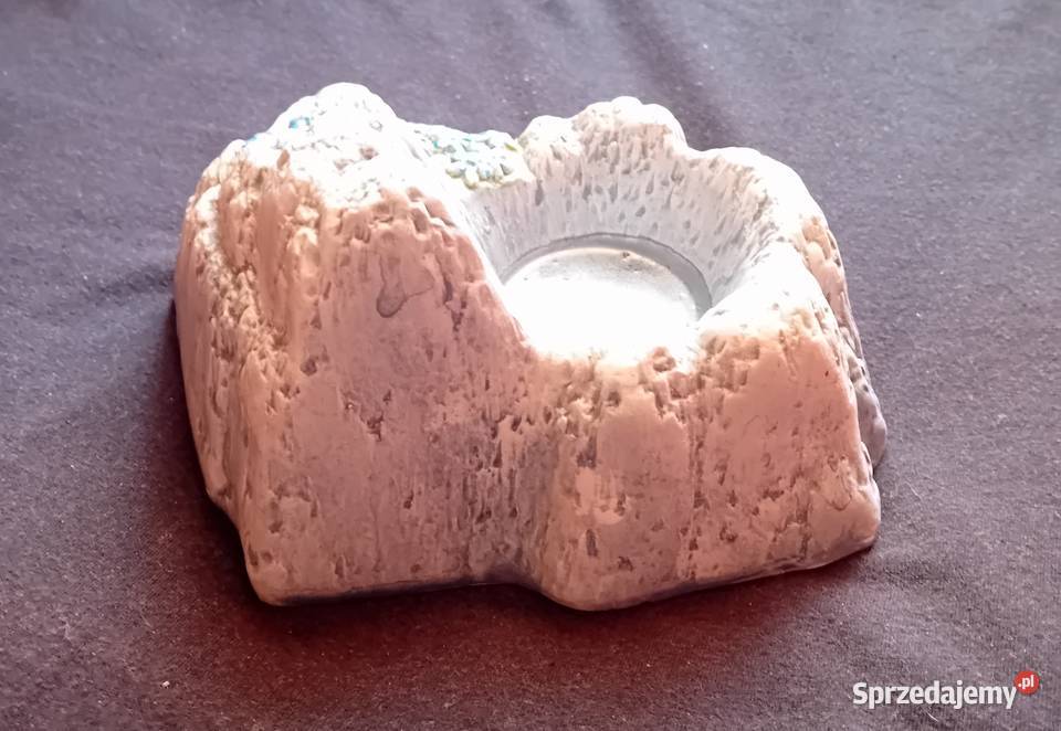 Ceramiczna trójwymiarowa rzeźba górskie jeziorko Koźminek
