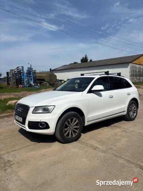 Audi Q5 2017 r 20 TFSI piekny biała świętokrzyskie Pierzchnica