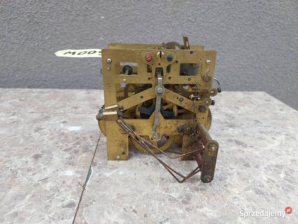 M009 Mechanizm starego zegara ściennego Junghans Antyki Tczew sprzedam