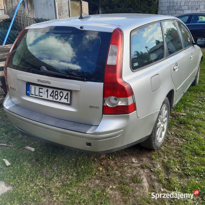 Volvo V50 20 diesel 06r całość części uszkodzony lubelskie Biała Podlaska