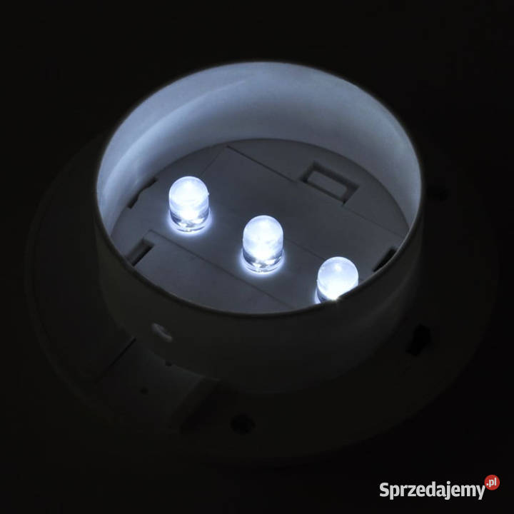 Solarne lampy ogrodzeniowe LED 12 białe WM277123 mazowieckie Warszawa