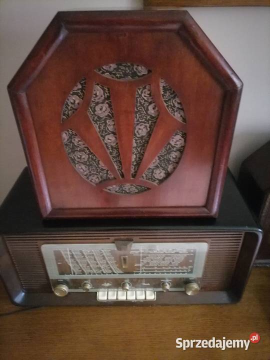 Kolekcjonerski stary głośnik radiowy z lat 20 małopolskie Kraków sprzedam
