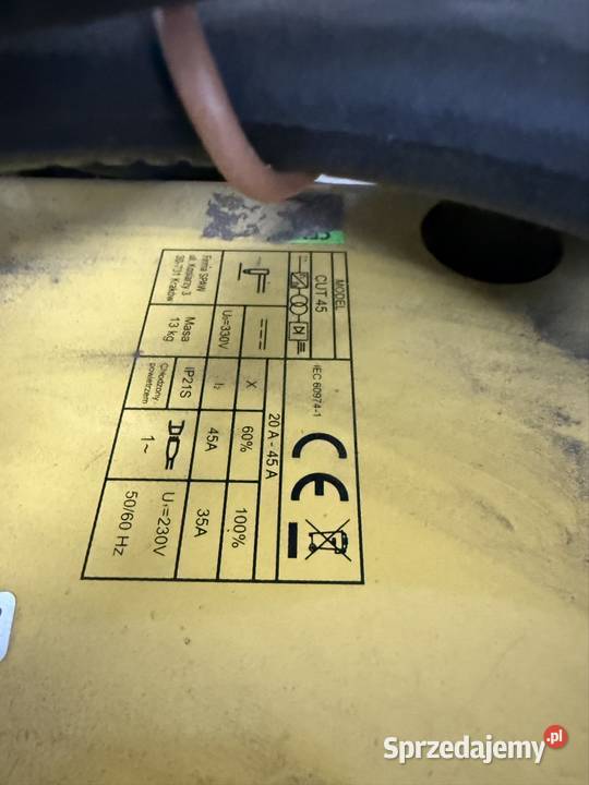 Plazma przecinarka magnum Cut 45 Rytwiany