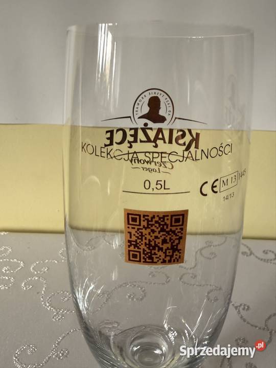 Szklanka Książęce Czerwony Lager 05l Oryginalny Czerwionka-Leszczyny