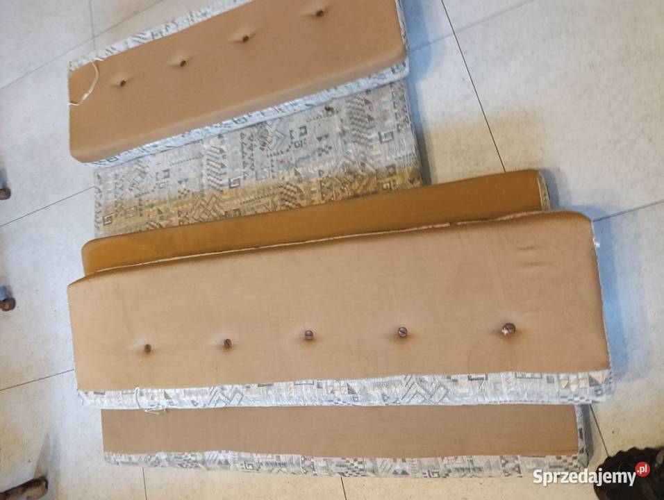 Poduszki na siedzenia przyczepa kempingowa