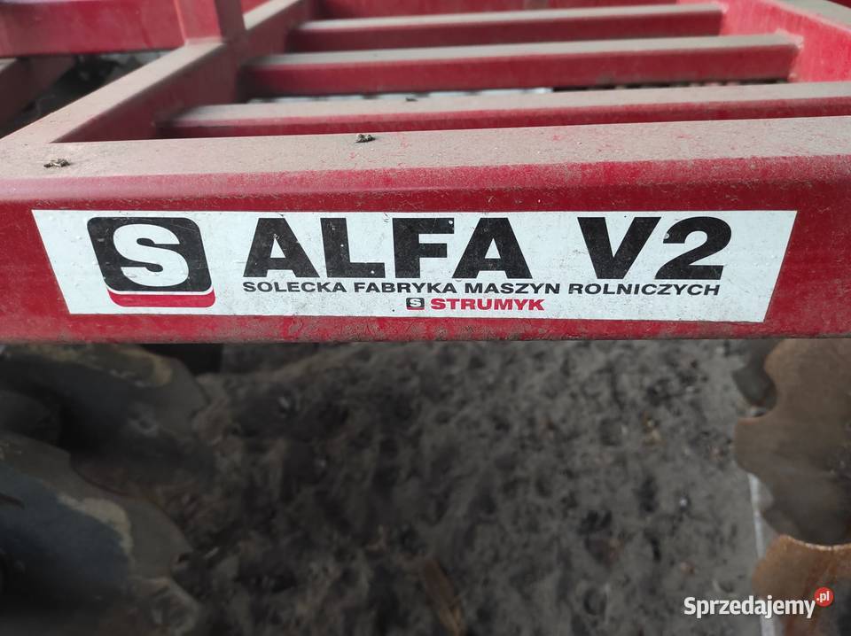 Brona talerzowa talerzówka Strumyk Alfa V216 sprzedam