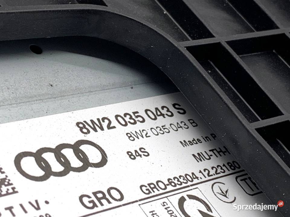 RADIO CZYTNIK NAWIGACJA AUDI A4 B9 8W2035043S osobowe