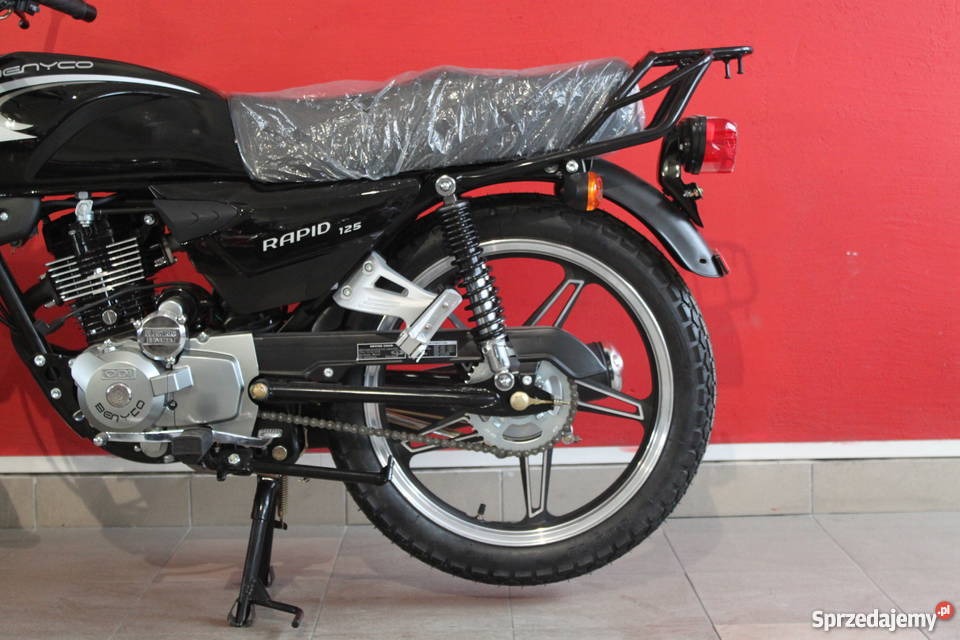 Benyco Rapid 125 Najniższa Raty 0 elektryczny starter Motoryzacja Płock