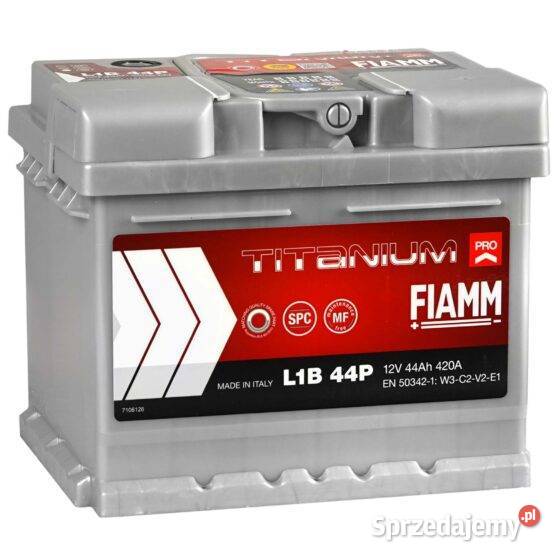 Akumulator FIAMM TITANIUM PRO 12V 44Ah 420A P Koszalin