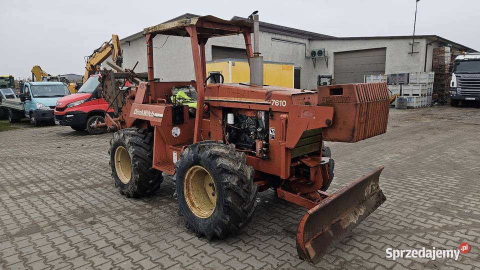 Koparka łańcuchowa Ditch Witch 7610 Sochaczew sprzedam