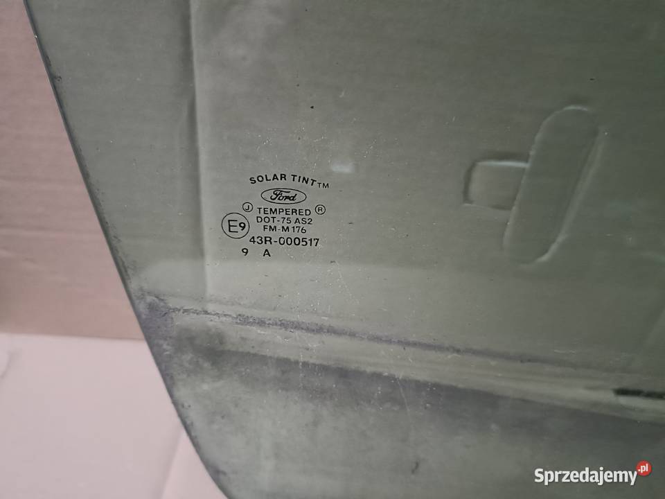 SZYBA BOCZNA PRAWY PRZÓD FORD COUGAR SEDAN lubuskie Drezdenko sprzedam