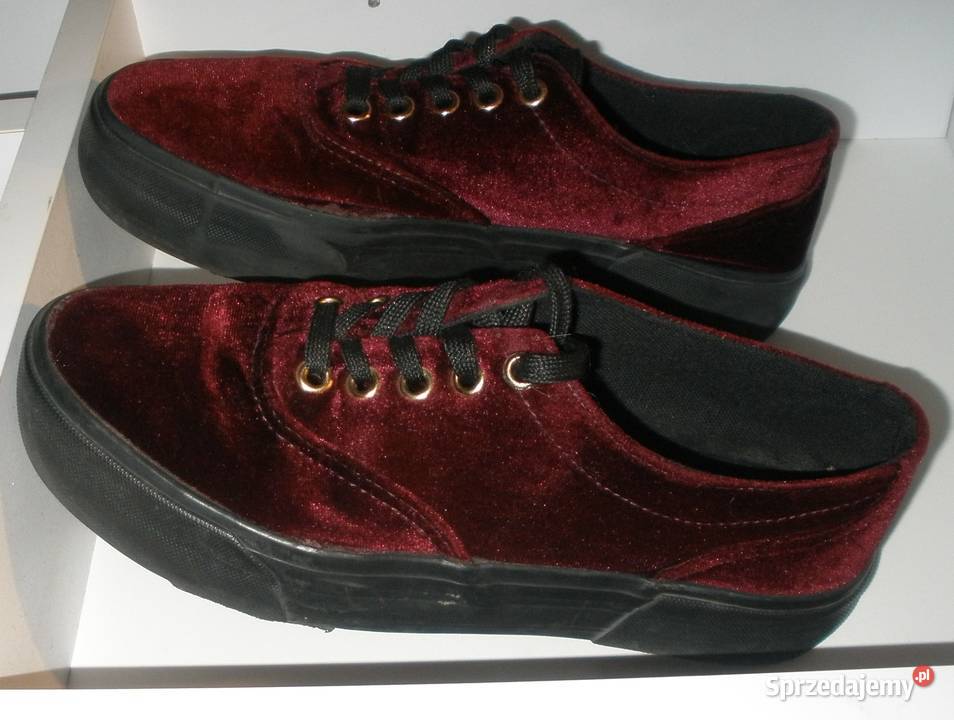 Buty sneakersy bordowe damskie rozmiar 38 małopolskie Kraków