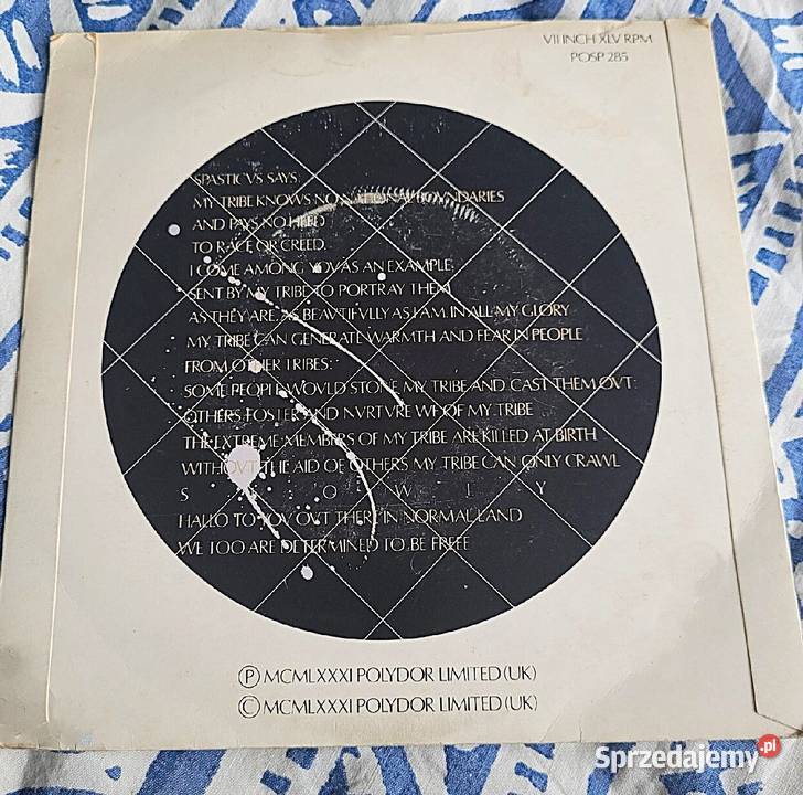 Ian Dvry Spasticus Autisticus singiel z roku Chełmno