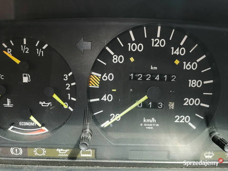 Mercedes W124 Coupe 230 CE pierwsza seria aluminiowe felgi W124