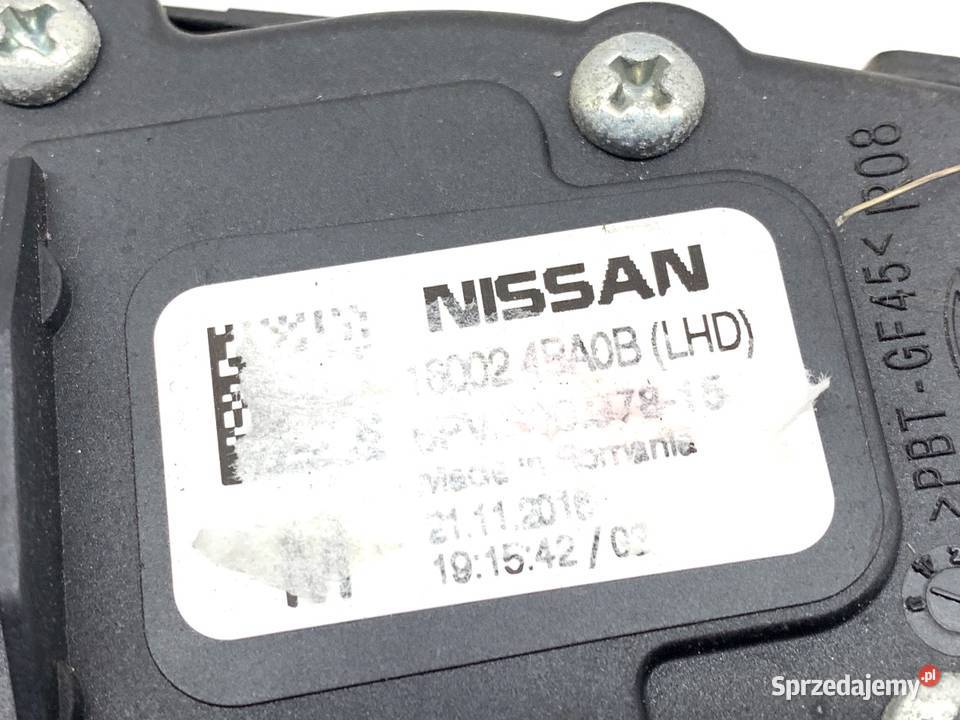 POTENCJOMETR GAZU RENAULT KADJAR 180024BA0B 15 sprzedam