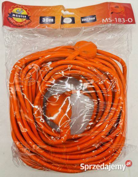 Przedłużacz 30 m bez rolki 3x25 Szczecin