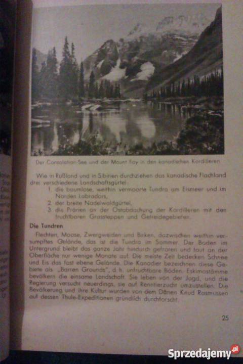 Lehrbuch der Erdkunde Amerika 1948r