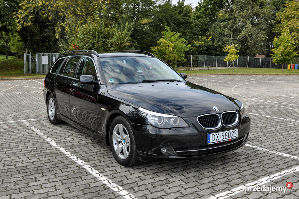 BMW Seria 5 Automat Lift 2009 r Skóry Wrocław