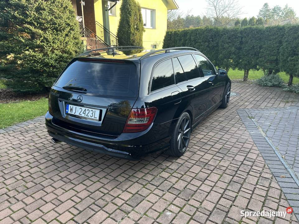 Mercedes C250cdi 4matic w204 kombi s204 black Warszawa