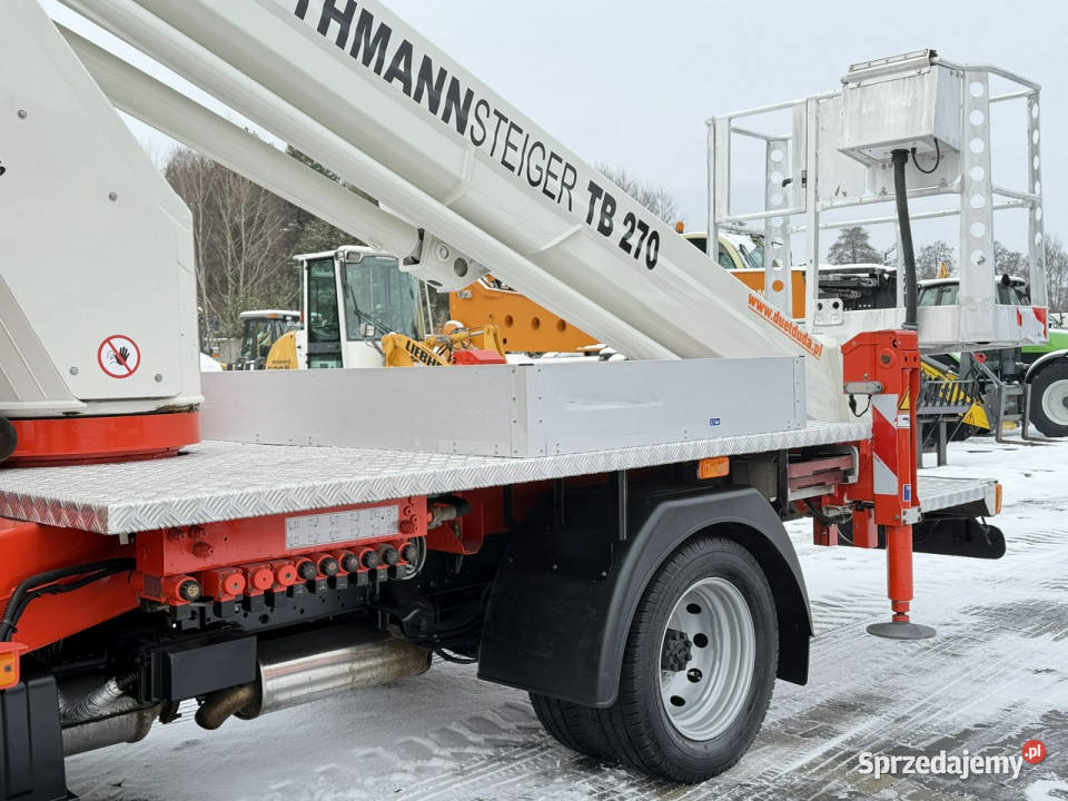 Nissan Cabstar Podnośnik Koszowy 27m RUTHMANN TB Widełki sprzedam