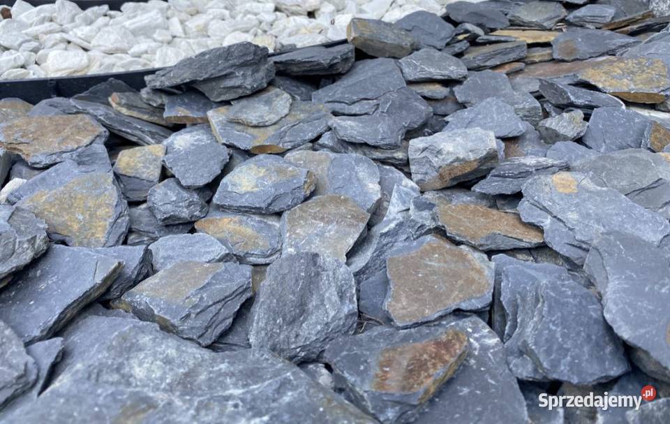 Kora Antracytowa czarna kora kamienna łupek grys opolskie Opole