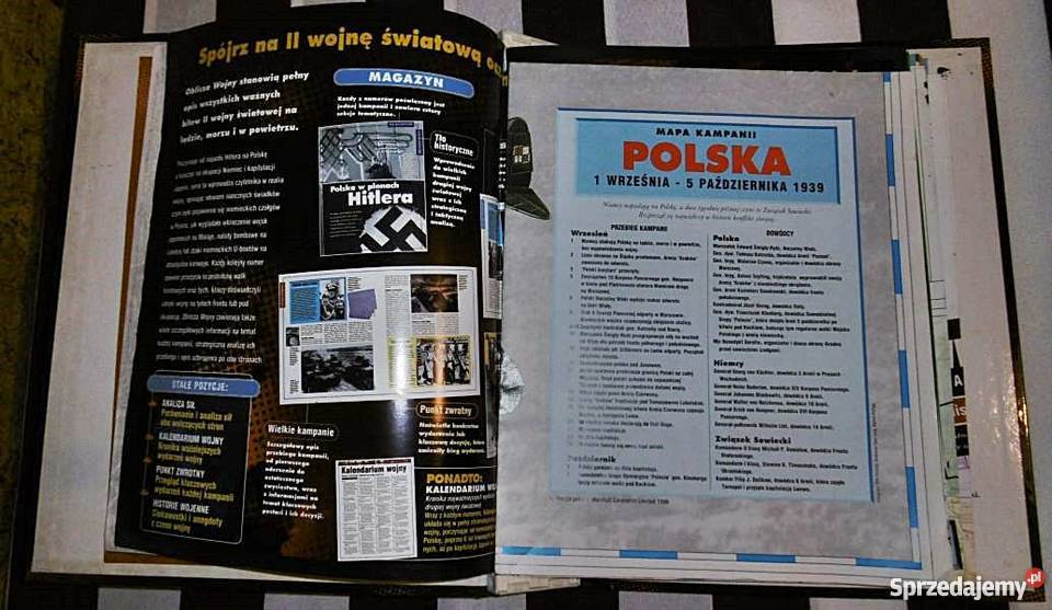 Oblicza wojny 7 zeszytów segregator 1998 r Czasopisma