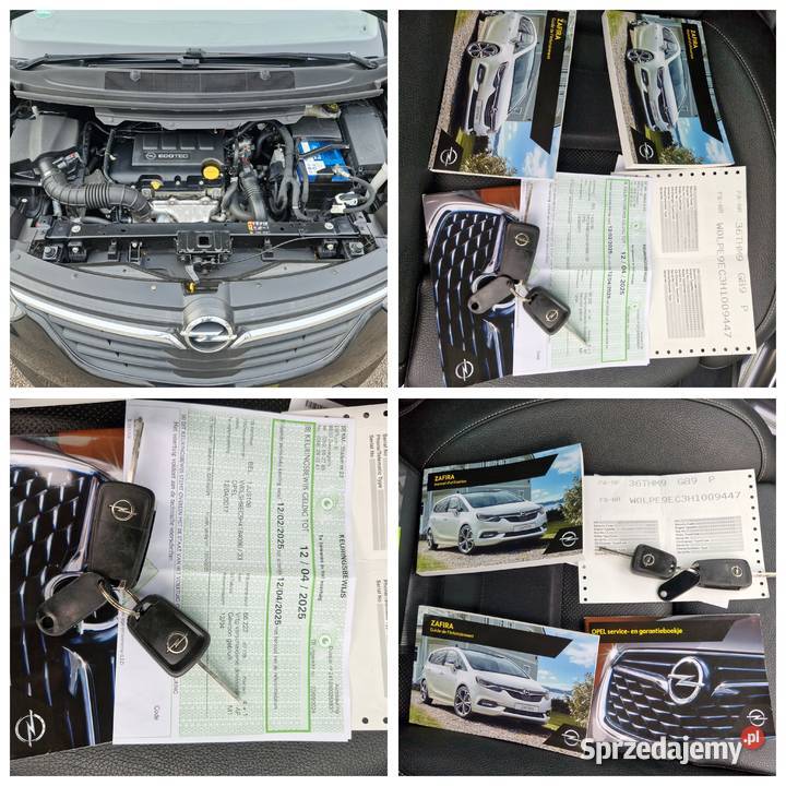 14T 140 gwarancja full stan idealny serw ASO Rok produkcji 2017 Zafira sprzedam