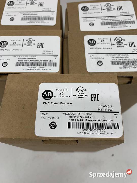 Allen Bradley 25EMC1FA Ground plate Pozostałe mazowieckie Warszawa