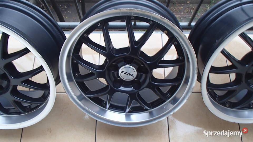 alu felgi Rial Nogaro 17 5x112 Średnica 17" śląskie Katowice
