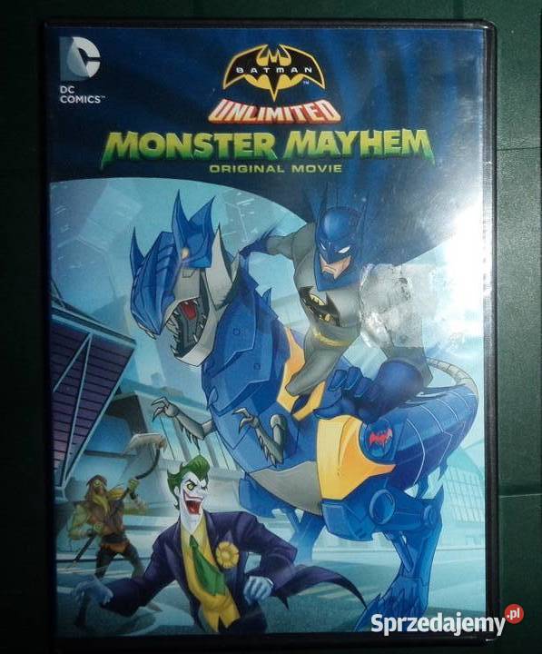 Batman DVD Unlimited Monster Mayhem FOLIA NOWE Rzeszów