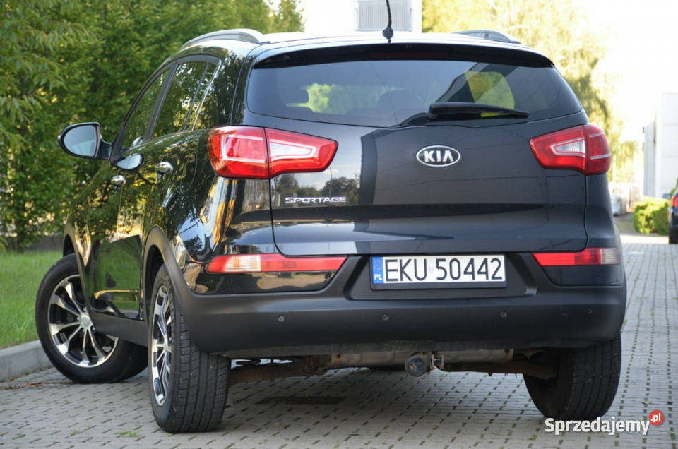 Kia Sportage Czarna Super Stan 16GDI 135 Serwis światła przeciwmgielne Kutno