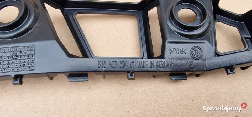 VW SPORTSVAN ŚLIZG ZDERZAKA PRAWY TYŁ UCHWYT Bieleń