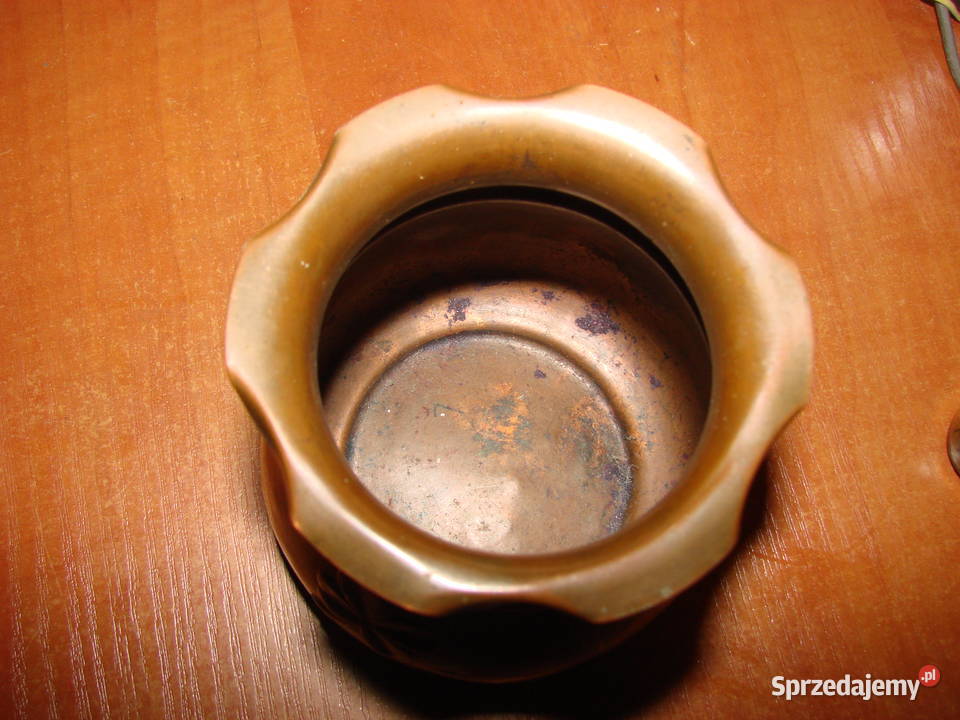 miedziany wazonik pomorskie Pruszcz Gdański