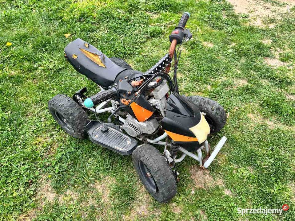 Mini quad 50ccm 1km mazowieckie Nowy Cygów